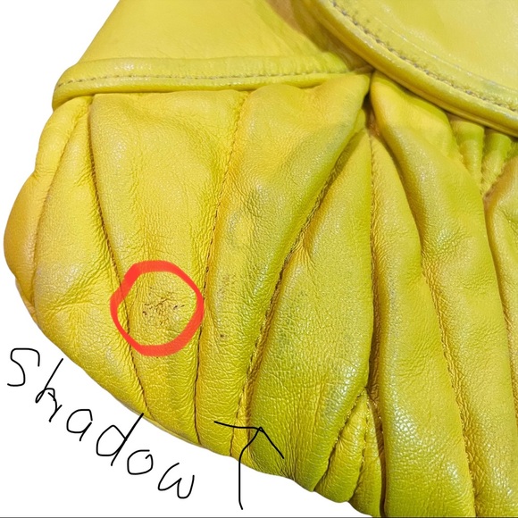 STEVE MADDEN Vintage Bright Yellow Purse W/ Braided Strap - Picture 12 of 16